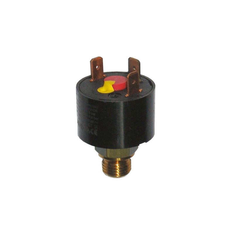 Реле давления воды 1/4" латунь, 3-контакта, Pmax=6bar (Ferroli) CEME