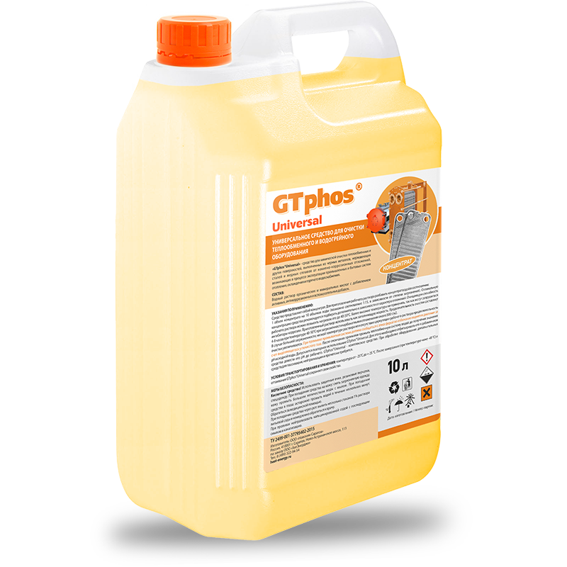 Средство для очистки оборудования GTphos Universal, 10 кг