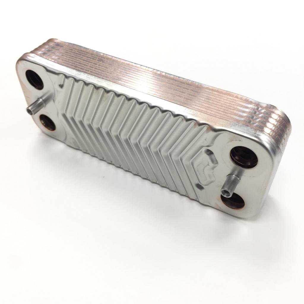 Теплообменник ГВС Zilmet 14 пластин 207 x 166 (для ECO3, Eco four, Fourtech после 2014)