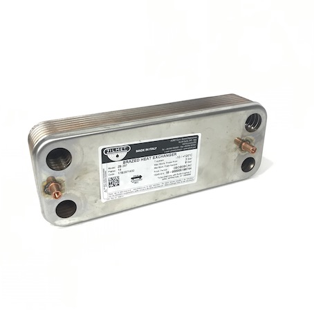 Теплообменник ГВС Zilmet 2071432 - 14 пластин 207 x 172 (Bosch 3000 / Buderus 032)