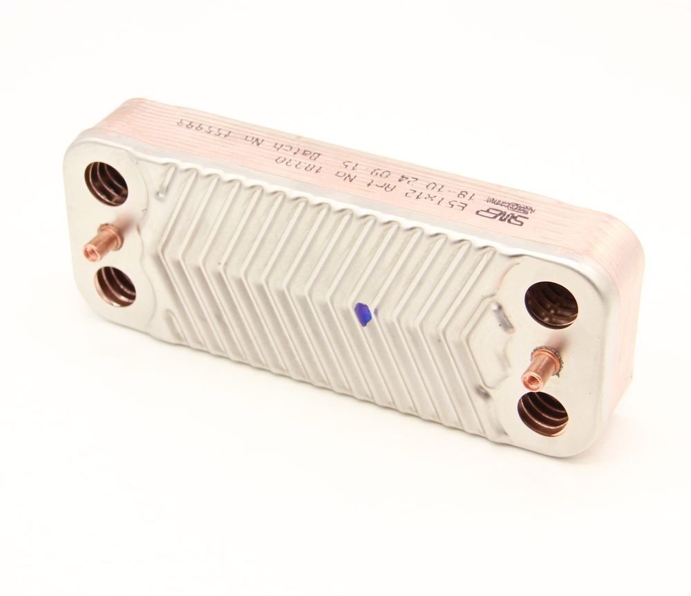 Теплообменник ГВС SWEP 12 пластин 192 x 154 (для Viessmann WH1D)