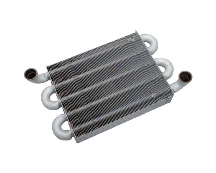 Первичный теплообменник 24квт L=225 медный (7861213) Viessmann Vitopend 100 A1JB