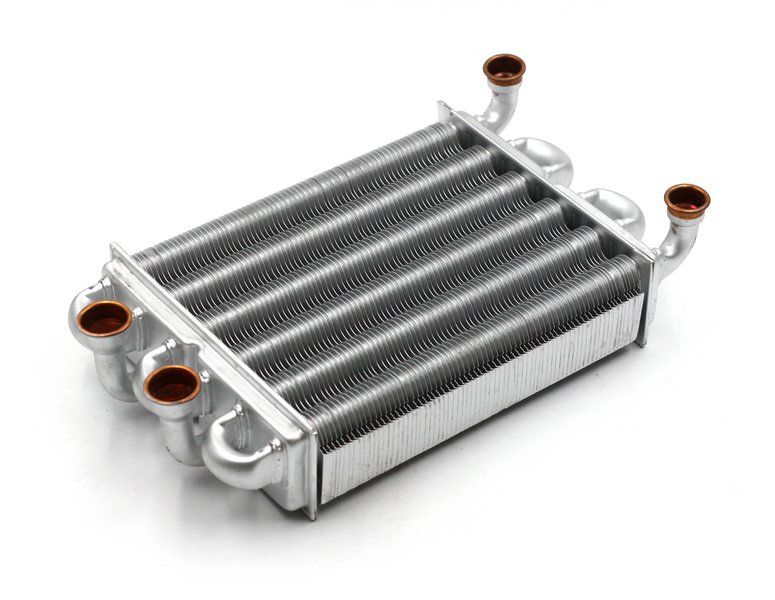 Теплообменник битермический L=260mm (для Ariston Egis) Valmex