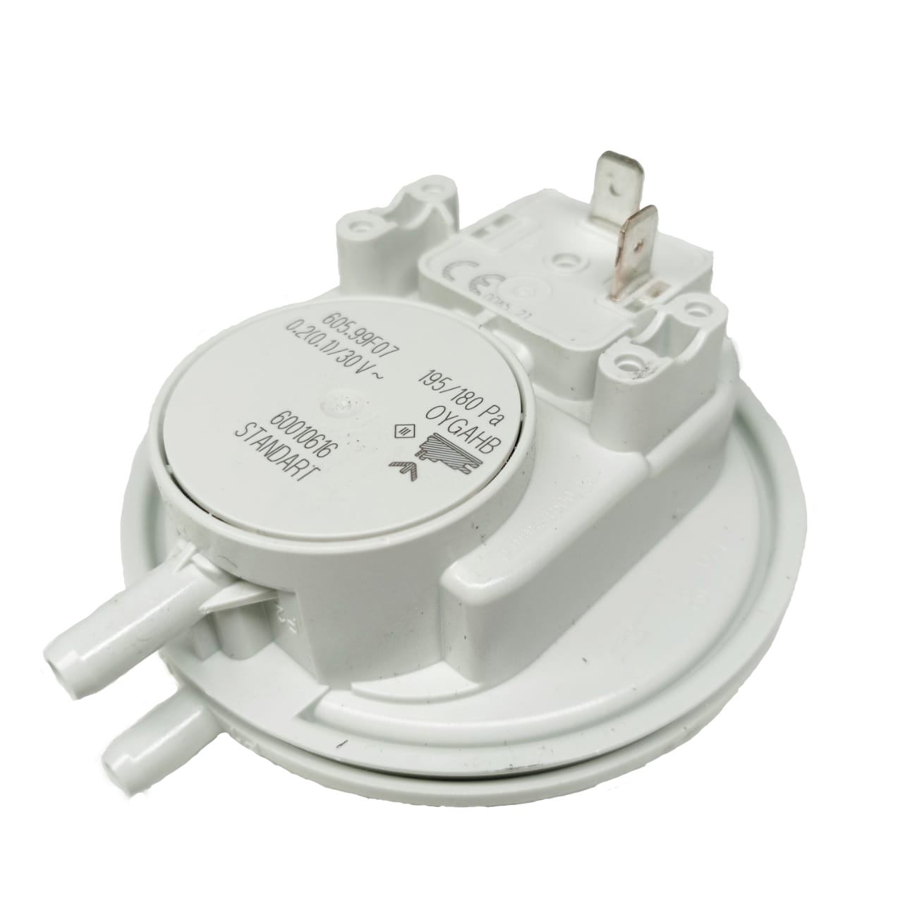 Реле давления воздуха (прессостат) 195/180 HUBA (Viessmann 100 A1HB/A1JB) 7856835
