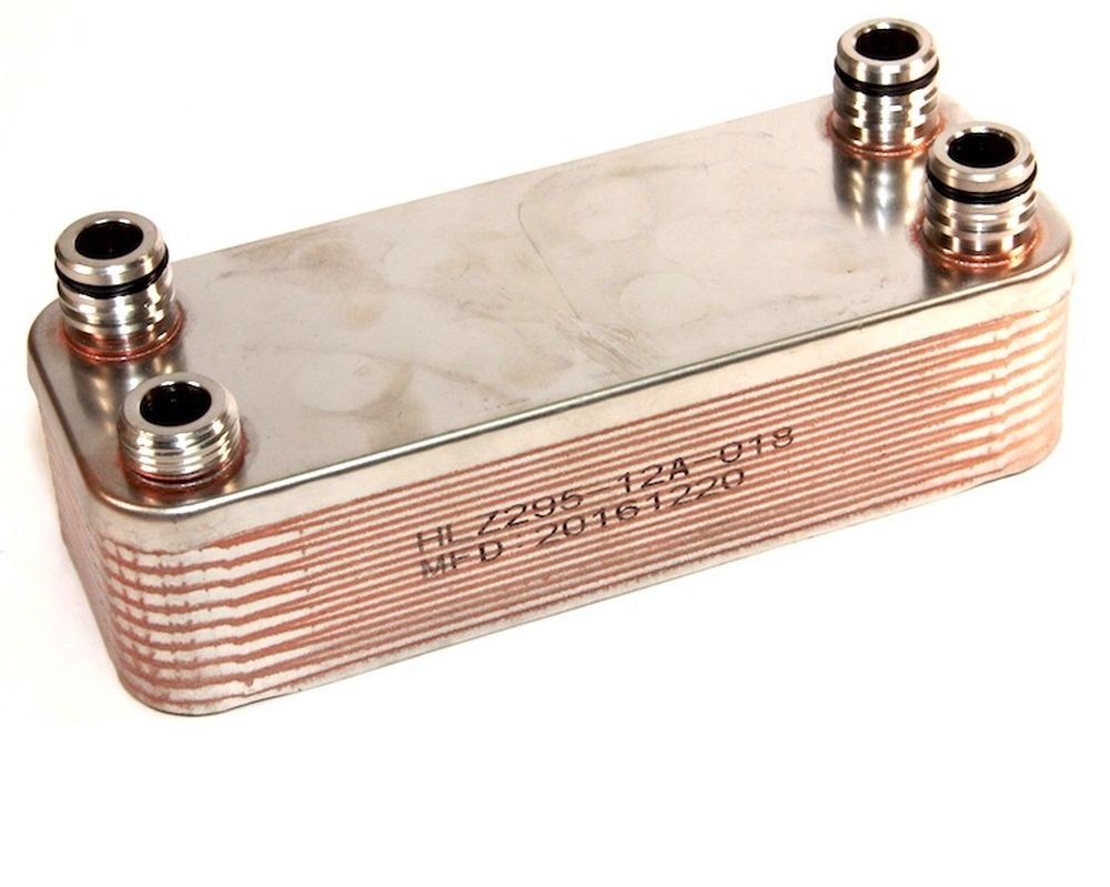 Теплообменник ГВС HR 16 пластин (для Vaillant Turbomax)