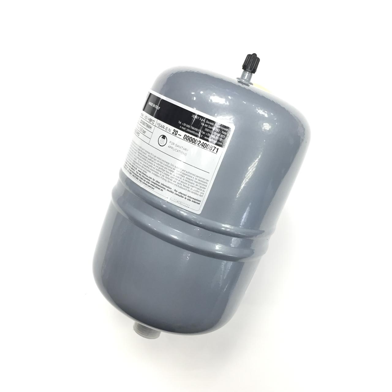 Расширительный бак 2л резьба 1/2" круглый CIMM Италия