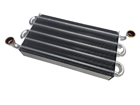 Первичный теплообменник 28квт L=320mm 101 ламель (для Turbotec/Atmo/Protherm 0020200592) 